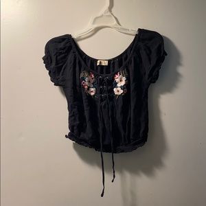 Hollister Flower Top